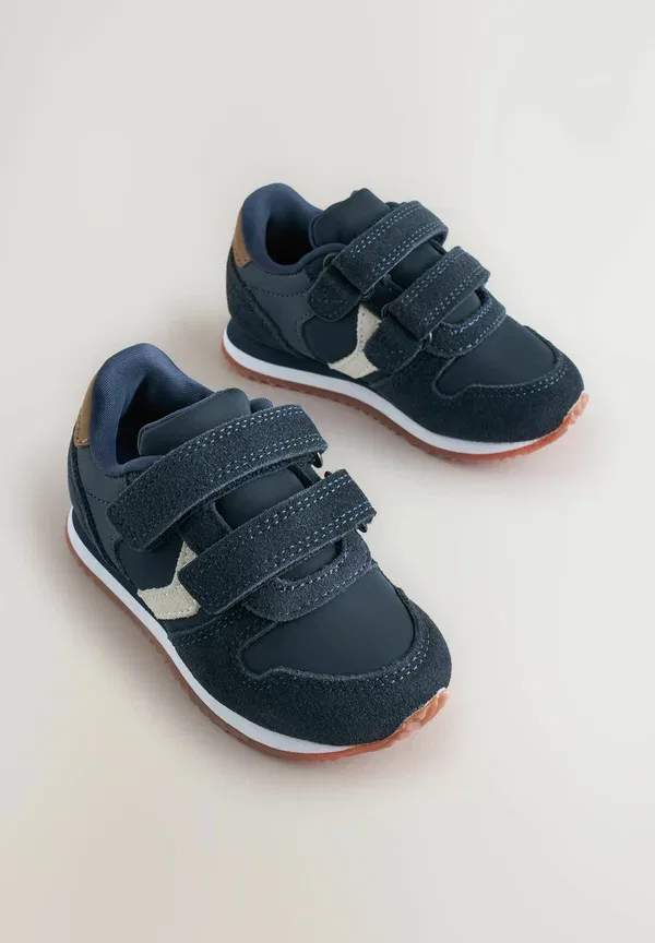 Ботинки широкие на липучке Wide fit Next, Navy Blue, темно-синий — фото 2