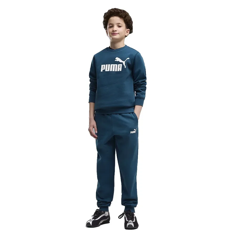 Детский спортивный костюм для мальчиков с принтом Puma, Blue