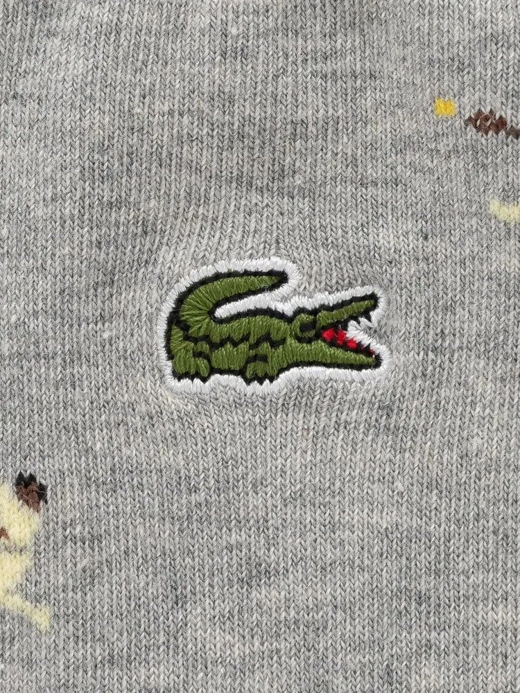 Носки теннисные, средней длины LACOSTE, Gray — фото 2