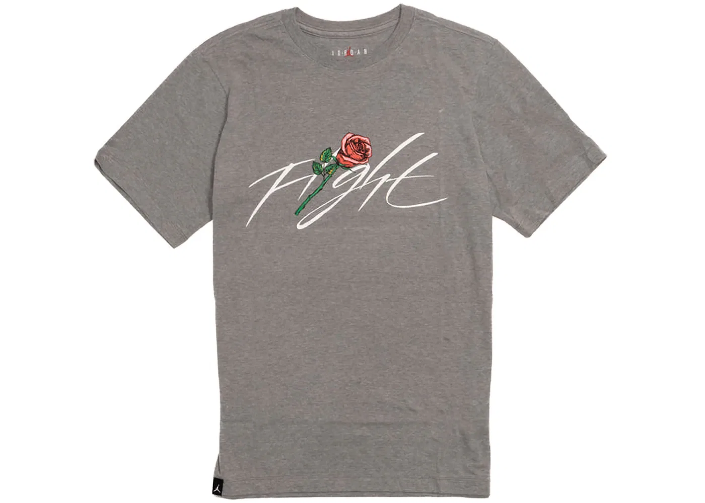 Мужская футболка с принтом Nike Jordan Brand Sorry Graphic Tee, Carbon Heather