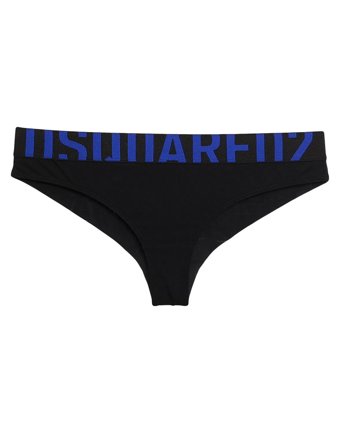 Женские трусы с логотипом бренда Dsquared2, черный