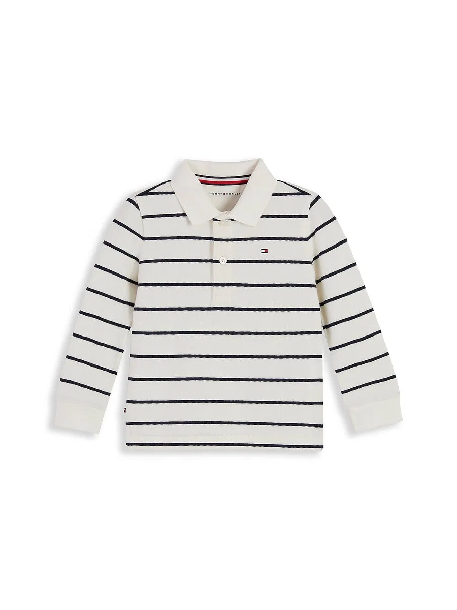 Топ TOMMY HILFIGER 'Essential' белого цвета