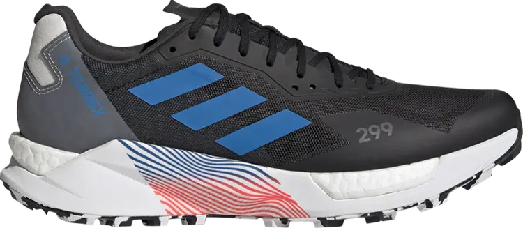 

Кроссовки Adidas Terrex Agravic Ultra Trail 'Black Blue Rush', черный, Черный;серый, Кроссовки Adidas Terrex Agravic Ultra Trail 'Black Blue Rush', черный