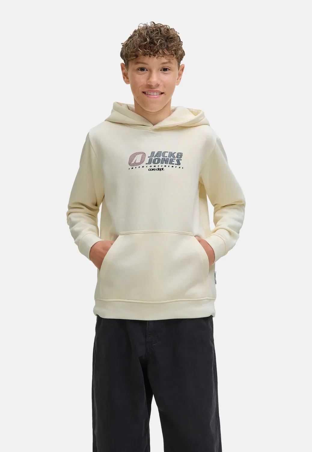 Детская толстовка Jack & Jones Junior, Gelb — фото 2