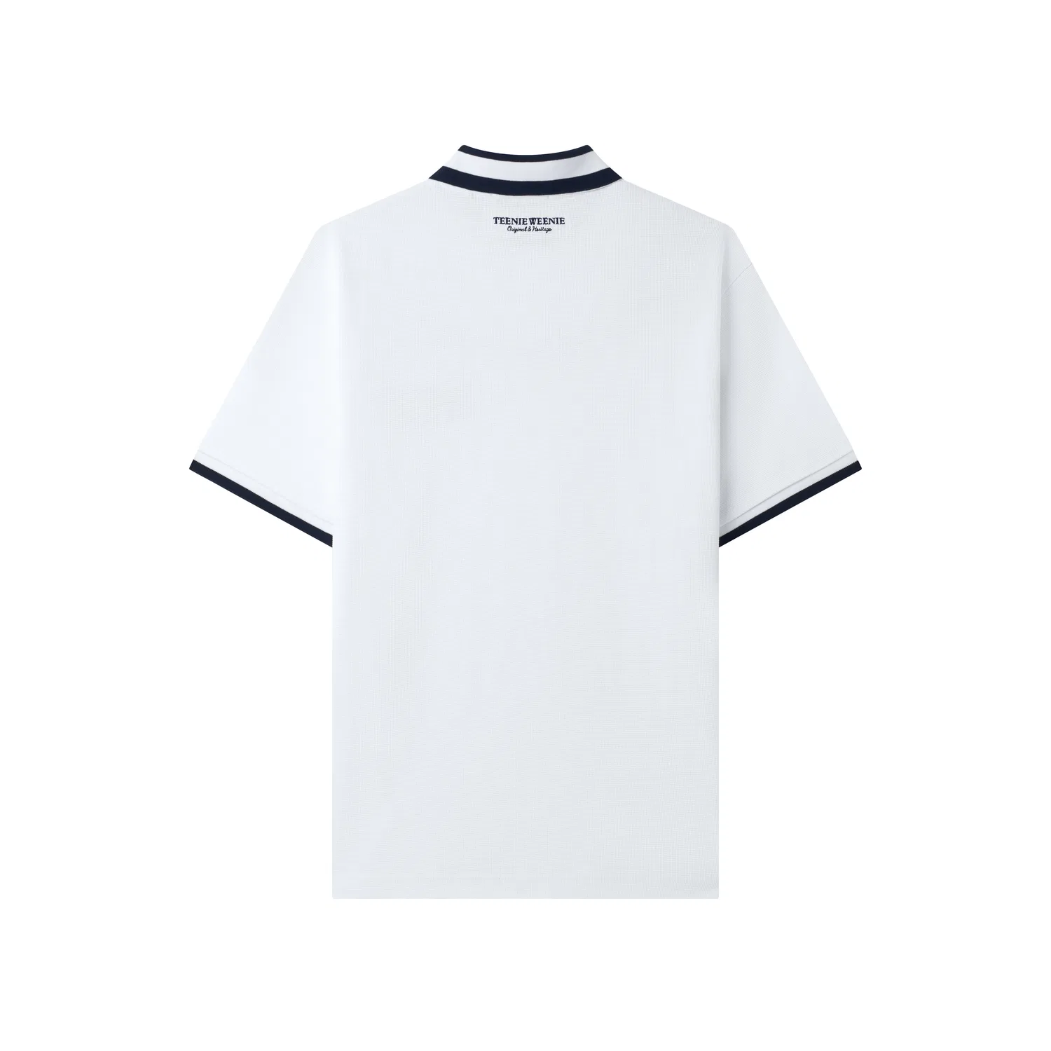 Детское поло Unisex Teenie Weenie Men, White — фото 3