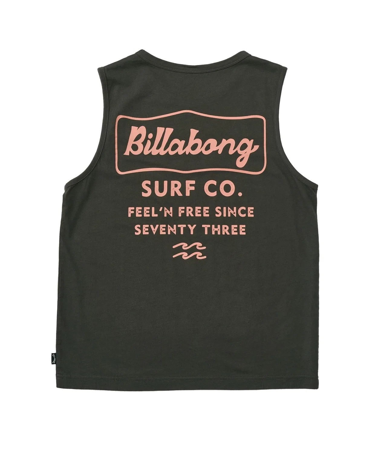 Детский топ без рукавов с принтом SIGN BILLABONG, Black