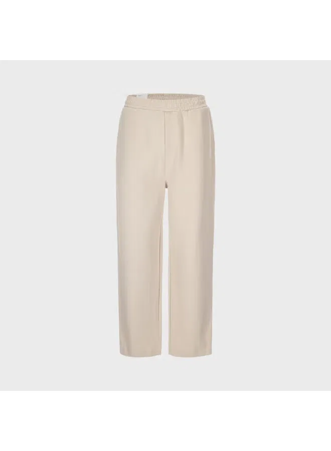 Штаны спортивные с кулиской Zara, серо-абрикосовый — фото 2