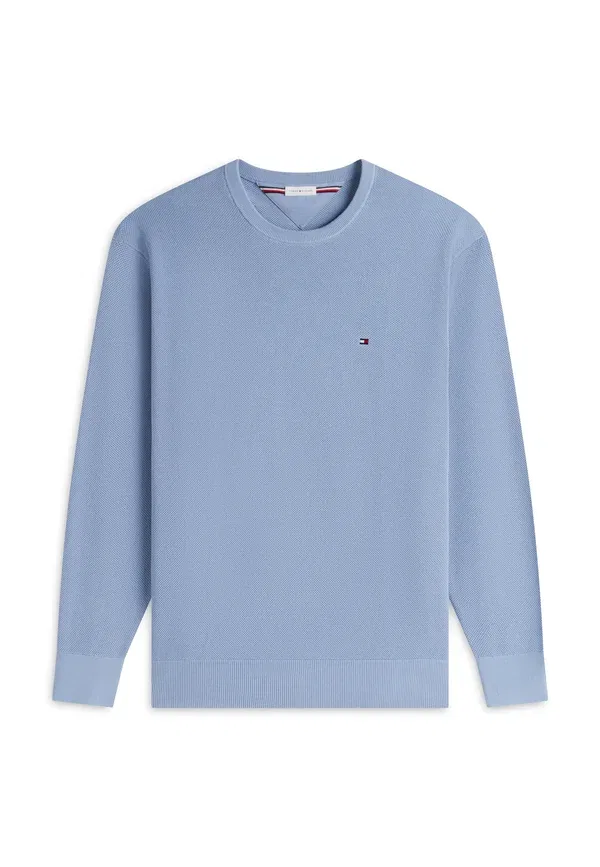 Джемпер из хлопка Tommy Hilfiger, синий — фото 4