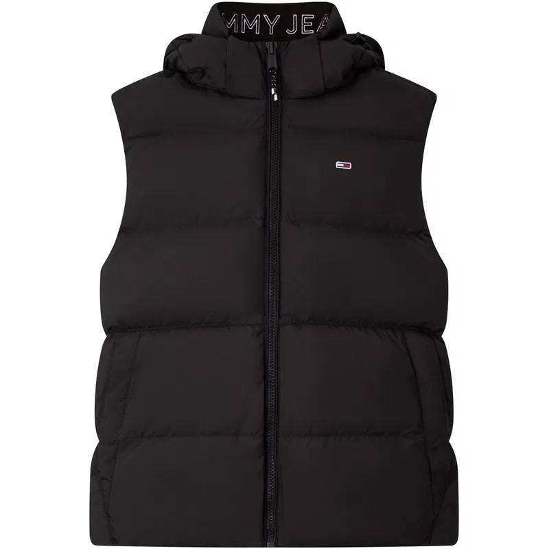 Мужская куртка пуховик Tommy Hilfiger, Navy Blue C1G — фото 3