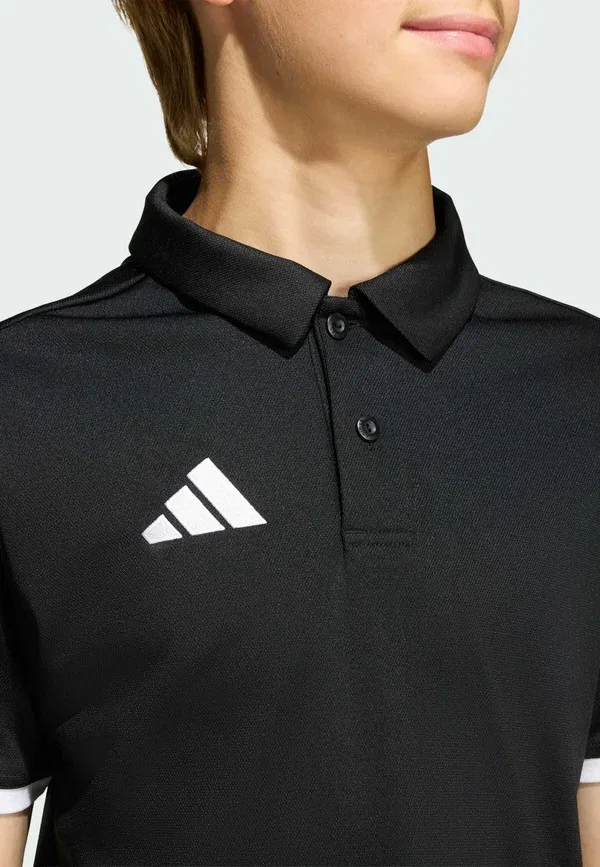 Детская рубашка поло Adidas Performance, белый/черный — фото 3