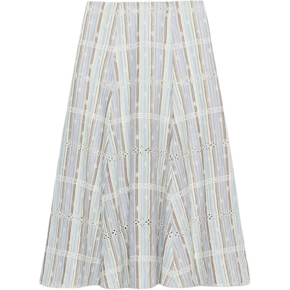 Женская длинная юбка Casual Multicolor ZARA, Multicolor