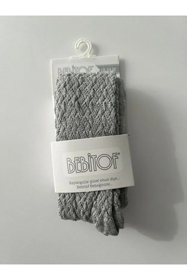Детские колготки хлопковые Bebitof, Gray