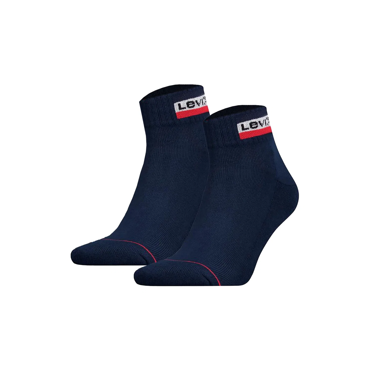 Унисекс короткие носки с логотипом Levi's, Blue