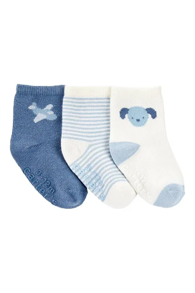 Детские носки для мальчиков с принтом Carter'S, Multicolor