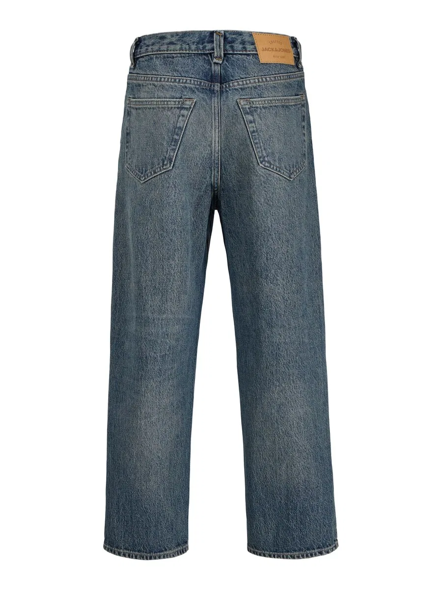 Джинсы Jack & Jones Junior Baggy Jeans 'JJIAlex JJCooper' дымчато-синего цвета — фото 2