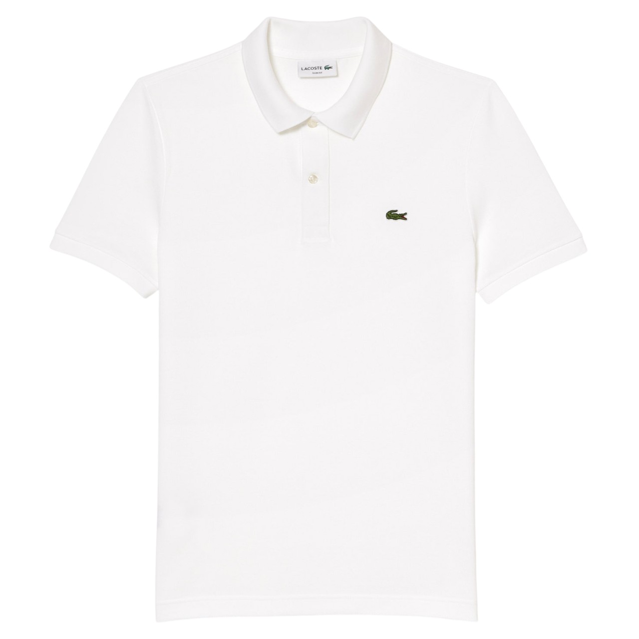 Поло Lacoste Slim Fit L.12.12, белый