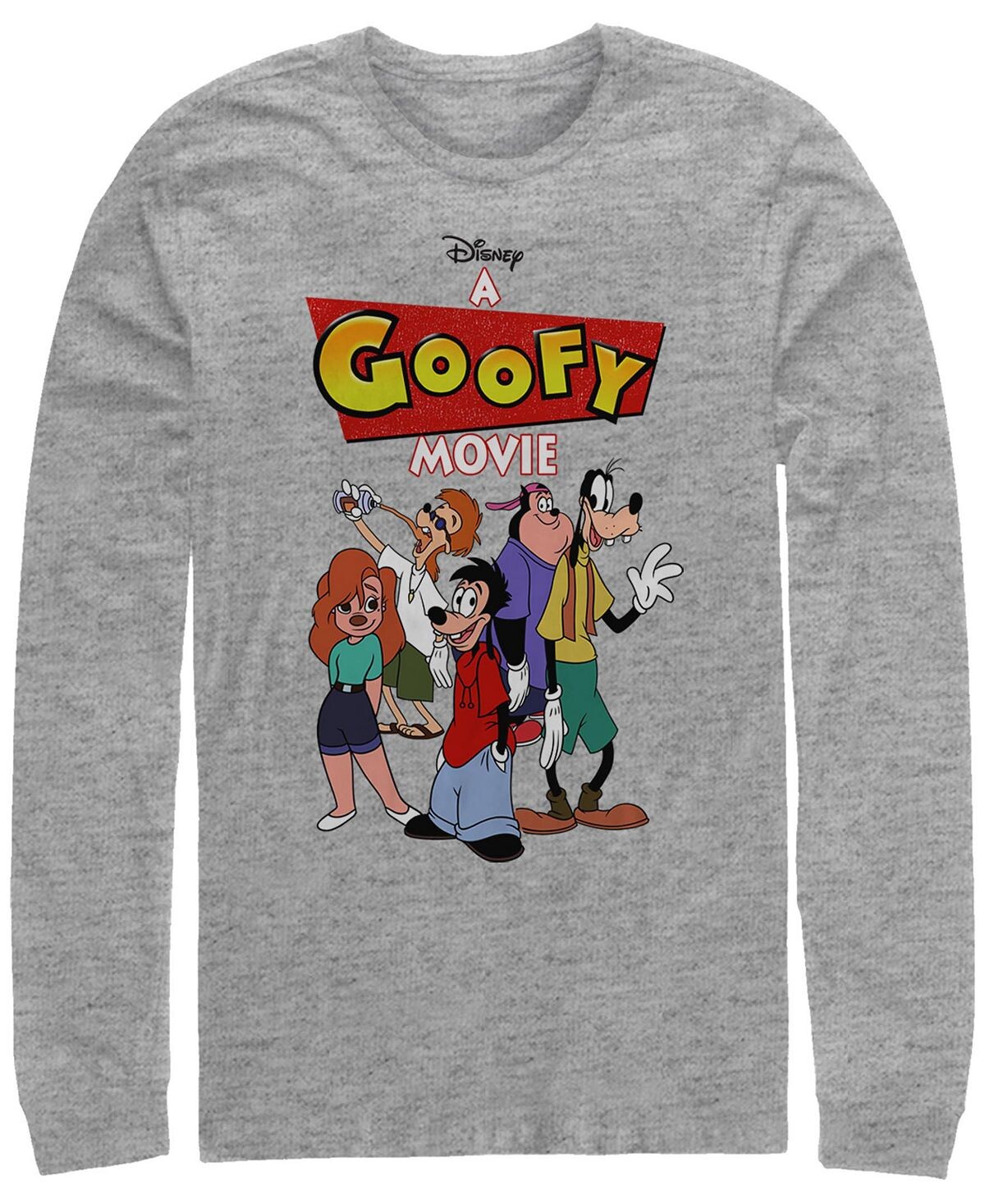 

Мужская футболка с круглым вырезом и длинными рукавами a goofy movie logo group Fifth Sun, мульти, Серый, Мужская футболка с круглым вырезом и длинными рукавами a goofy movie logo group Fifth Sun, мульти