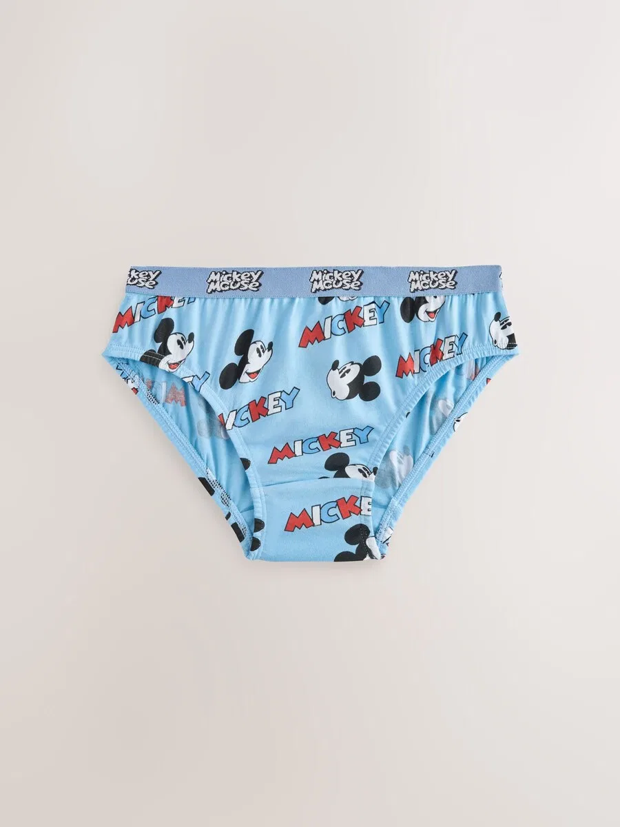 Трусики Next Underpants 'Micky Maus' в синем, светло-голубом и кремовом цветах — фото 3