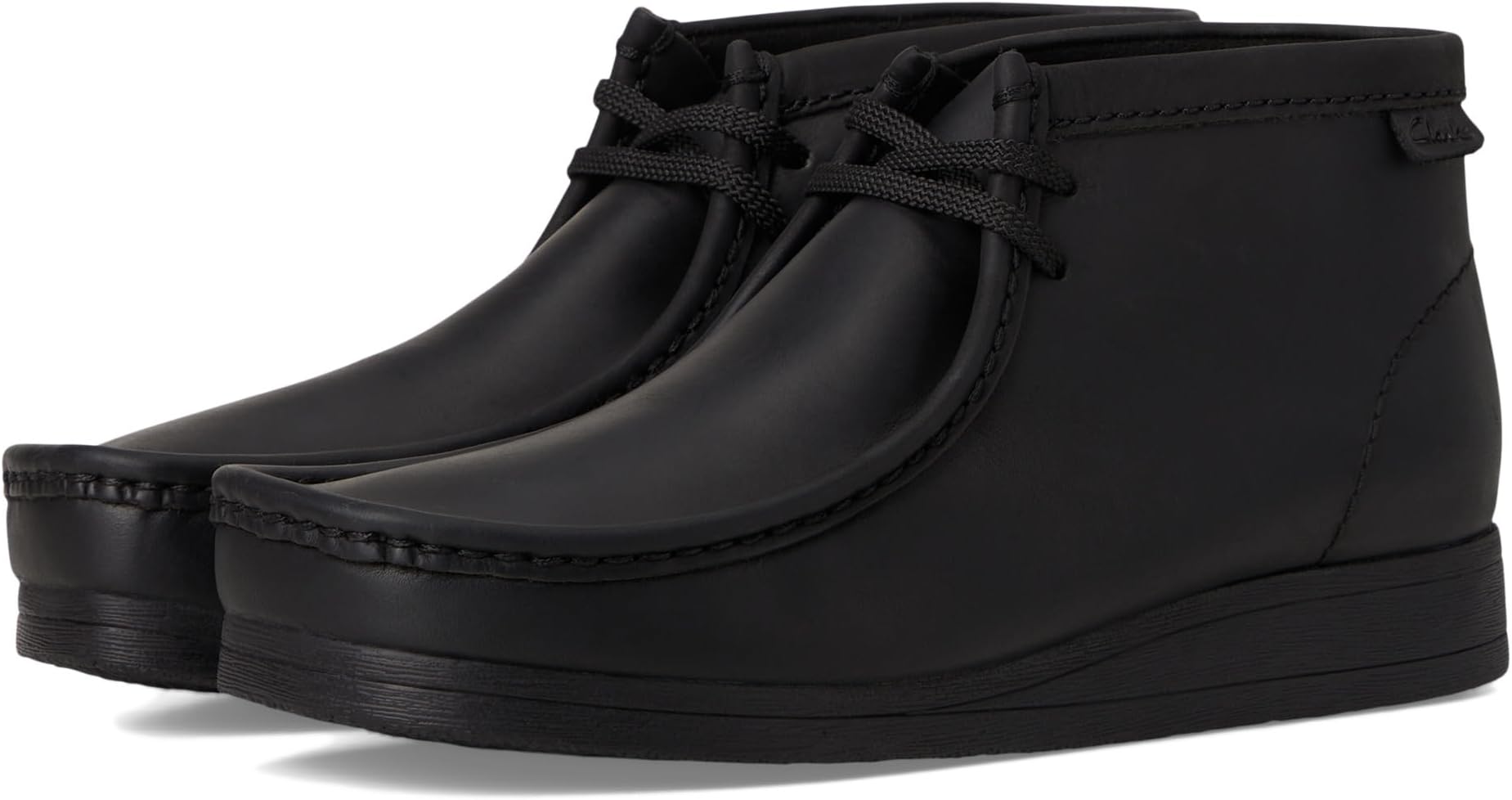 Ботинки Clarks Men's Wallaston Boot, Black Leather