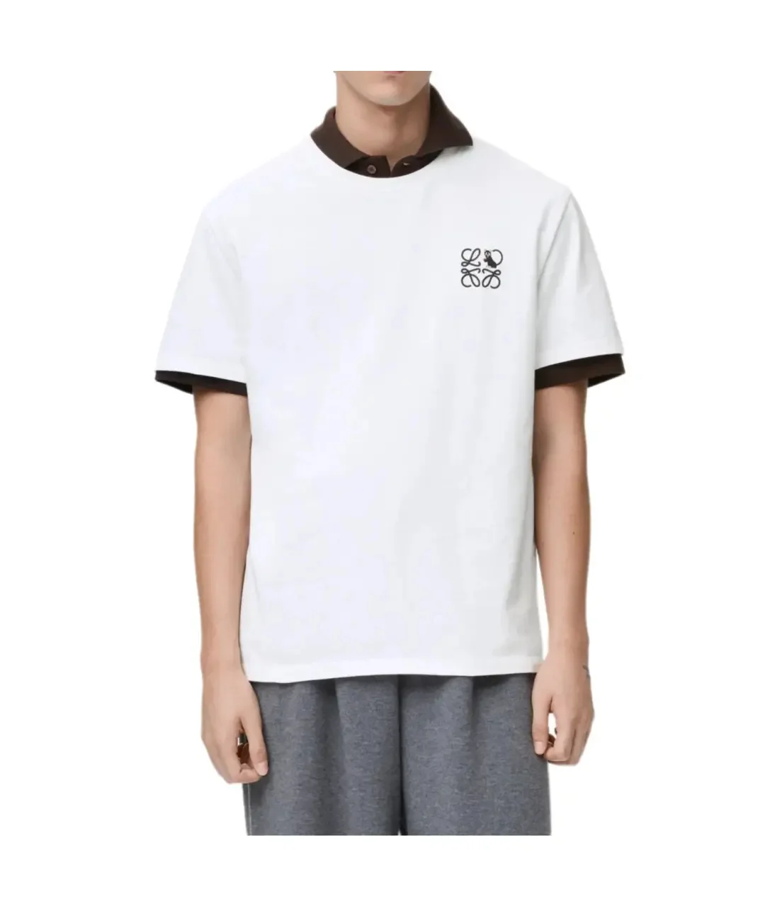 Футболка Loewe Relaxed Fit Futurist Cat, белый