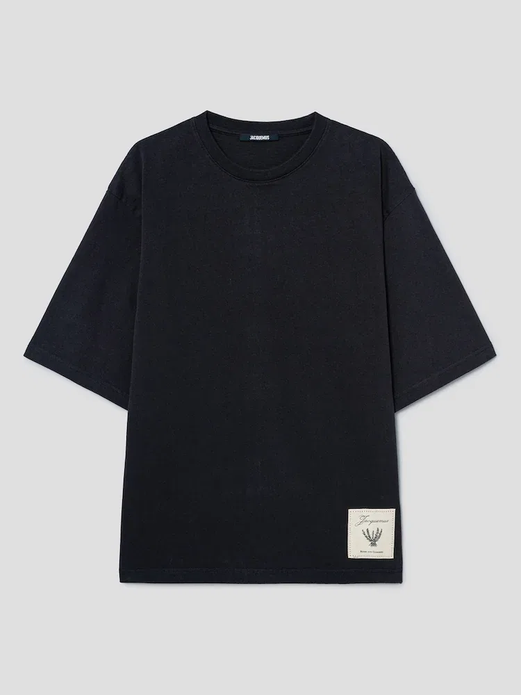 Футболка с коротким рукавом Torneo Mc, Rosemary Label Dark Navy JACQUEMUS