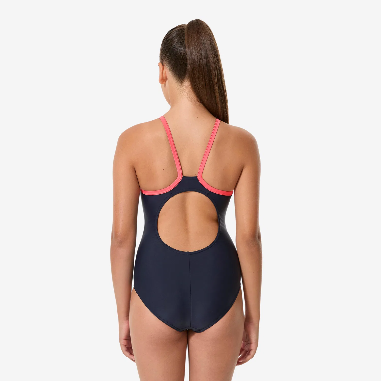 Детский купальник для девочек с узкими бретелями Placement Muscleback Speedo — фото 3