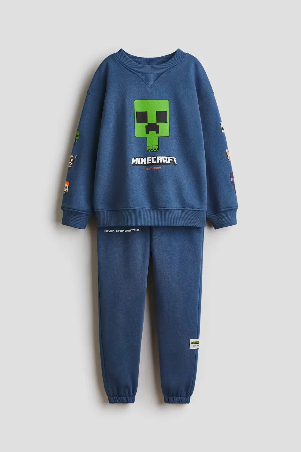 Комплект из двух толстовок с принтом H&M, Blau/Minecraft — фото 4