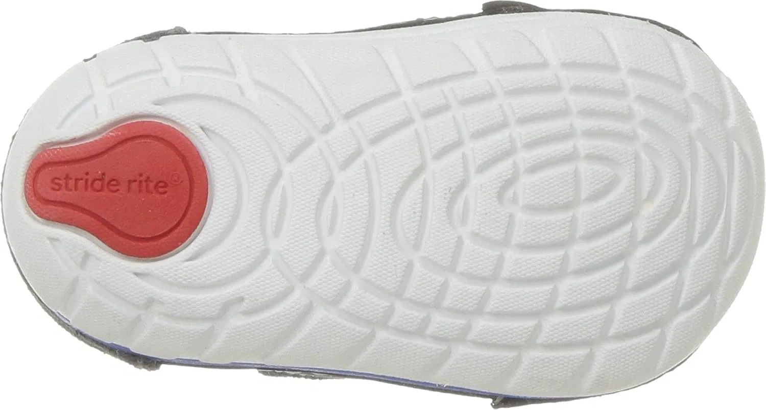 Детские кроссовки для мальчиков с сеткой Mason Stride Rite, Grey/Black — фото 4
