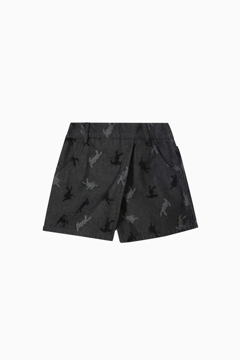 Юбка с принтом джинсовая KENZO KIDS
