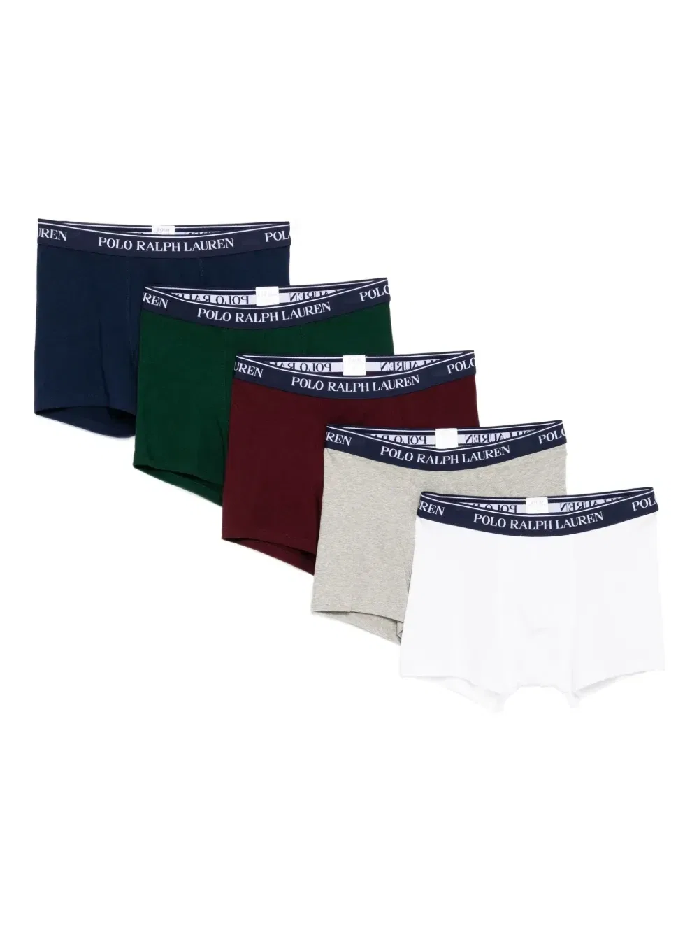 Комплект из двух трусов-брифов с логотипом Polo Ralph Lauren, красный