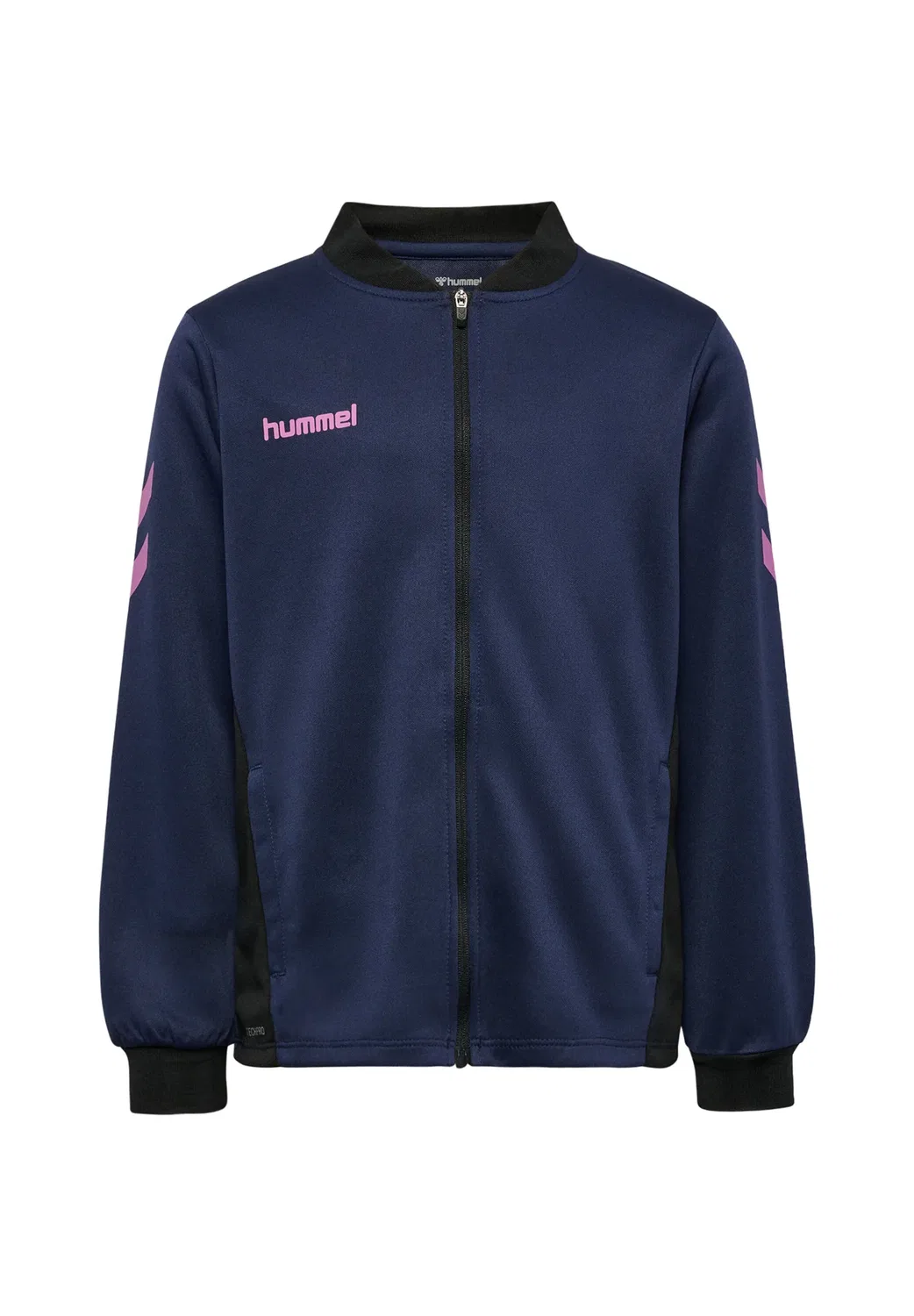 Детская тренировочная куртка Hmlblaze club 26 на молнии, унисекс Hummel, Marine Pink