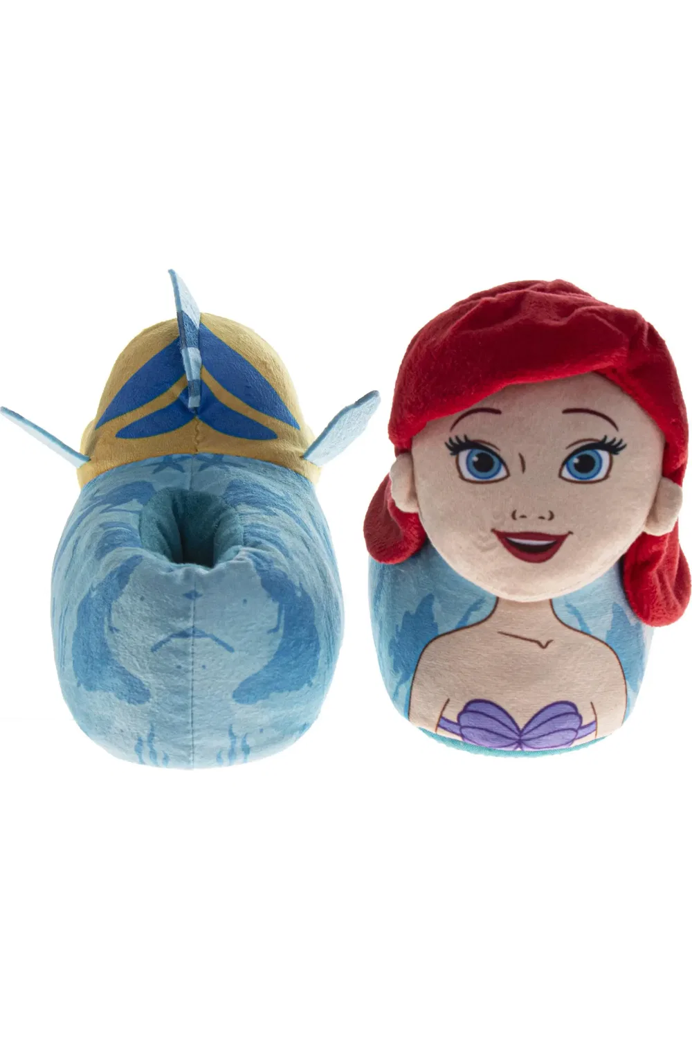Детские тапочки-слайдеры с 3D-дизайном Ариэль Disney, синий — фото 4