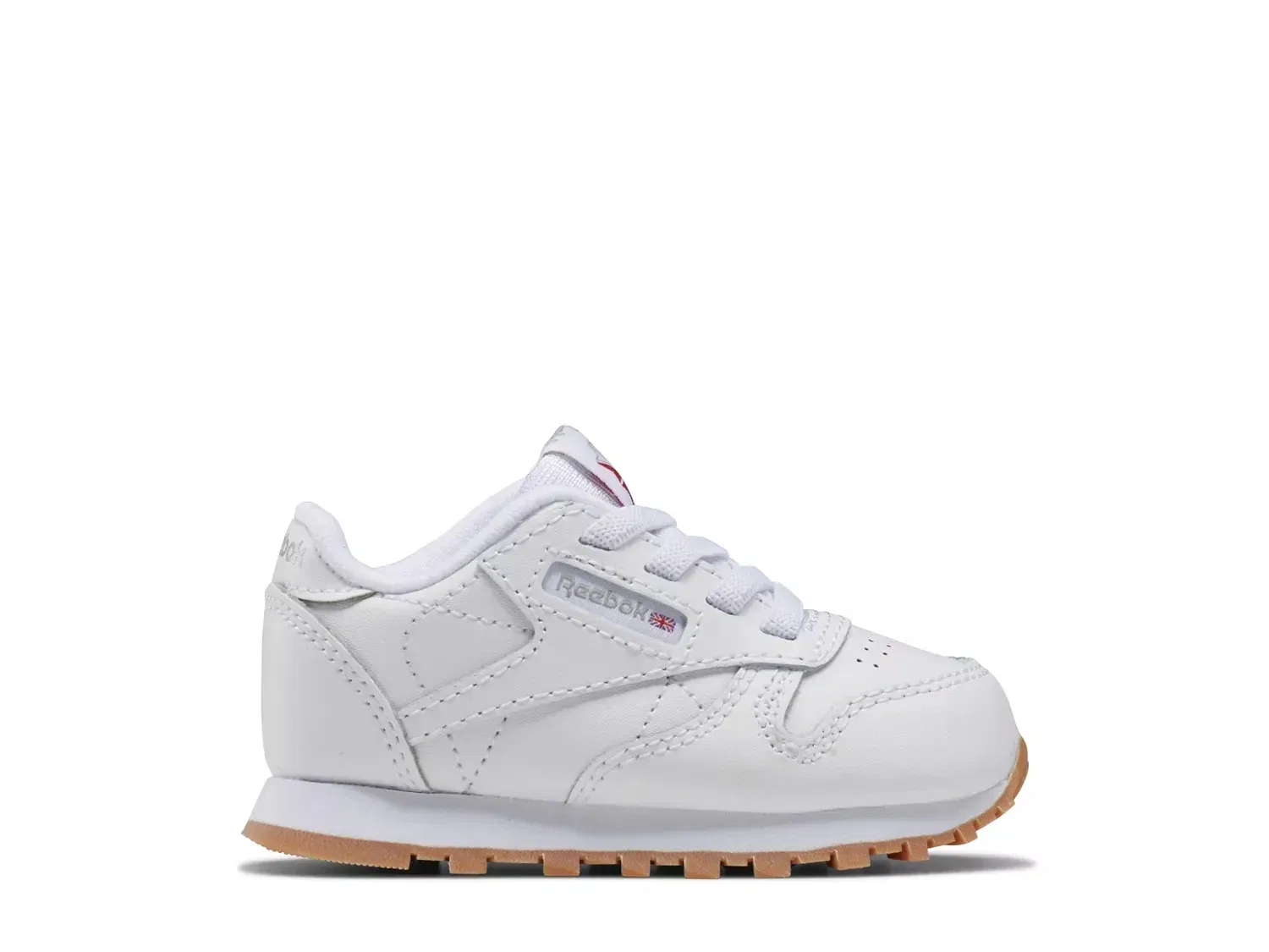 Кроссовки повседневные Classic Leather Slip-On, Reebok, белый