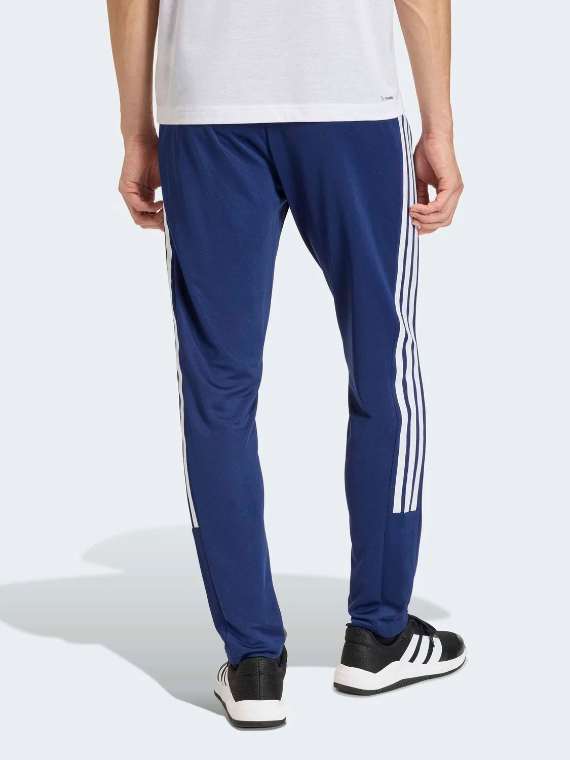 Джоггеры тренировочные All-Set 3-Stripes Knit adidas, синий — фото 2