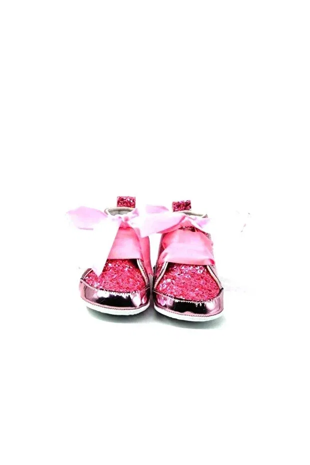 Детские кроссовки для девочек с блестками Babytor, Pink