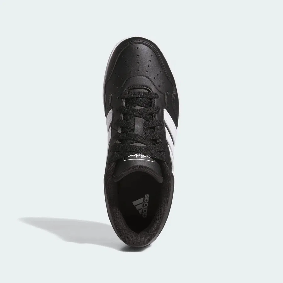 Детские кроссовки с закрытым носком Hoops 4.0 adidas, Черный — фото 2