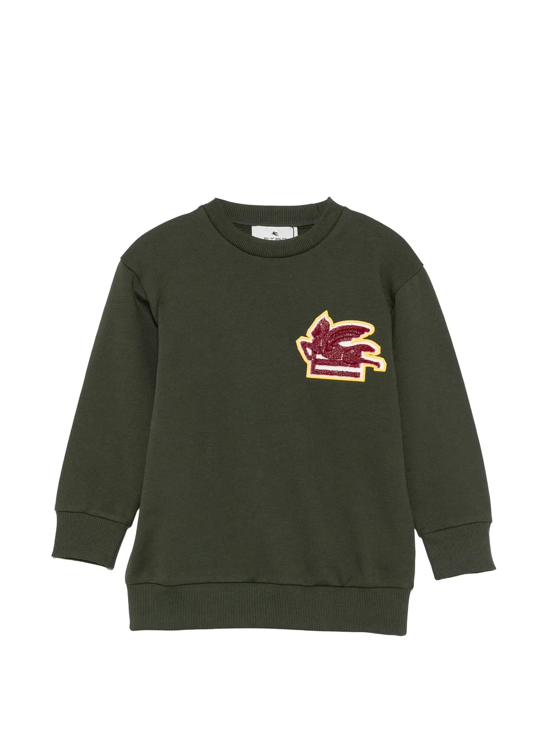 ETRO Свитшот Pegaso зеленый