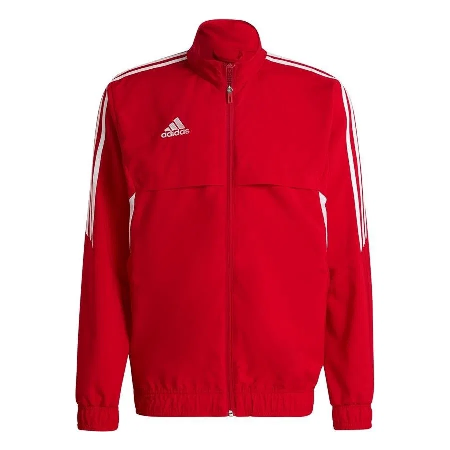 Спортивный свитшот с длинным рукавом CON22 Pre Jkt adidas, Красный — фото 2