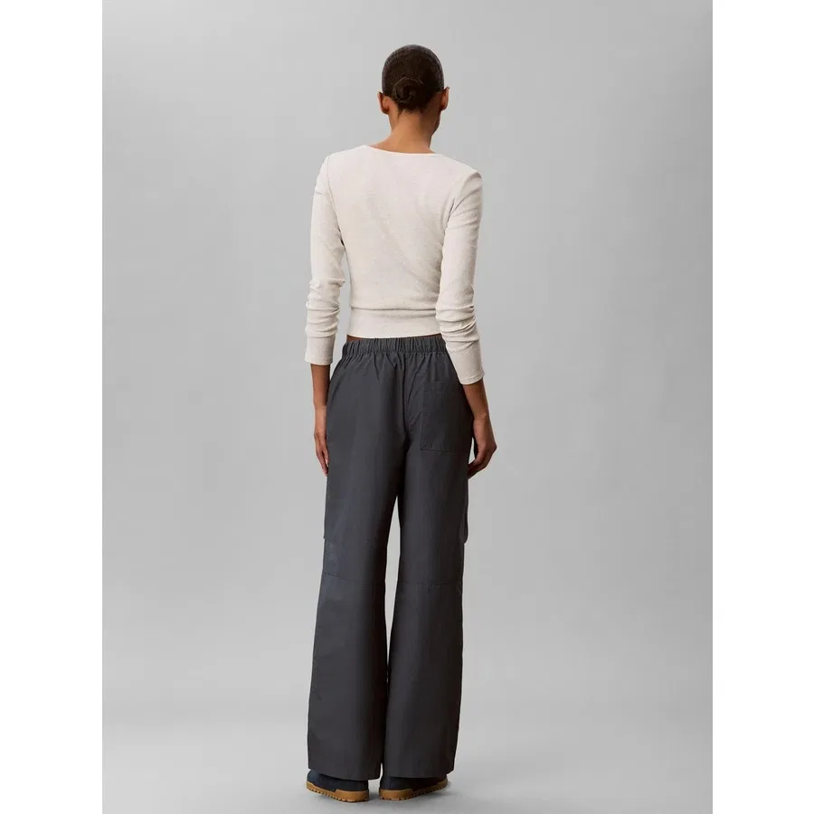 Спортивные штаны Calvin Klein Cotton Ripstop Pull, Серый