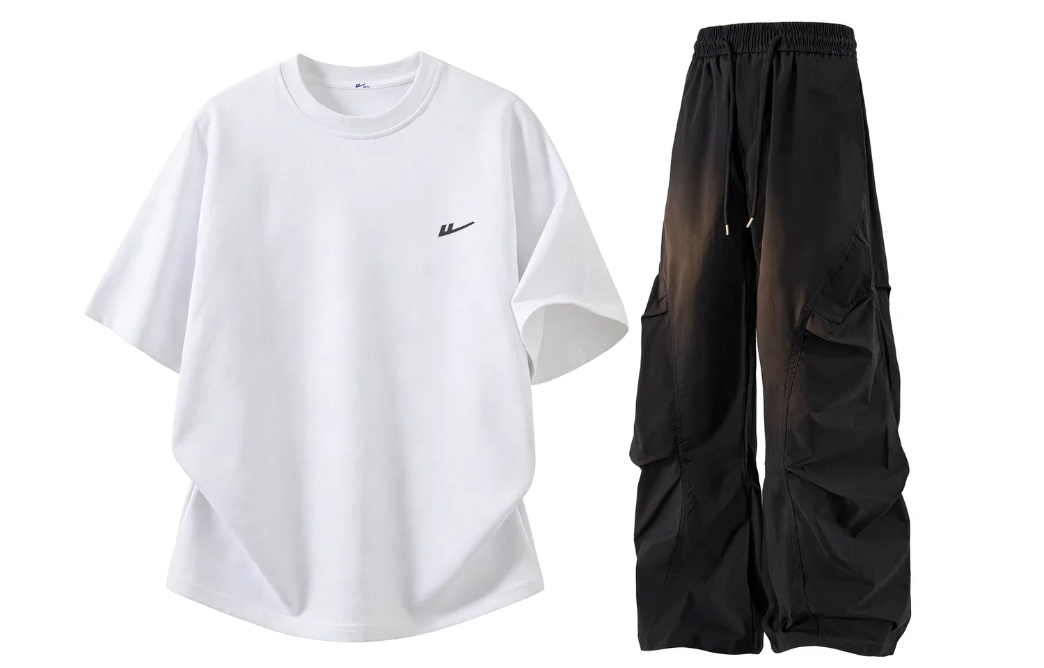 Женский спортивный комплект ветровки и брюк с воротником-стойкой, Windbreaker Jacket & Pants Sets, WARRIOR — фото 3