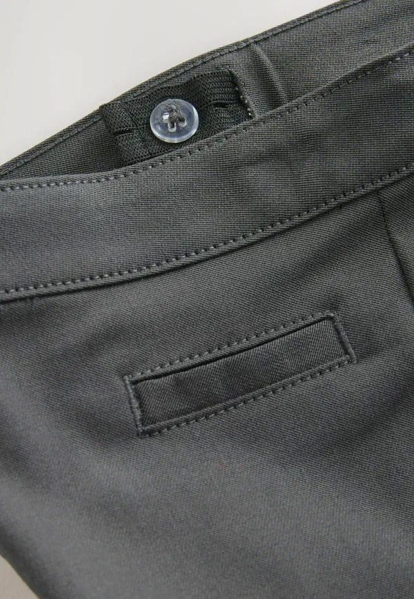 Брюки Regular fit bootcut stretch school trousers Next, grey, серый — фото 2