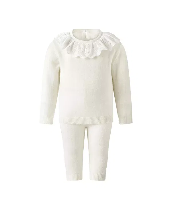 Детский комплект из кашемира Unisex cashmere knit set - baby Rachel Riley, Ivory