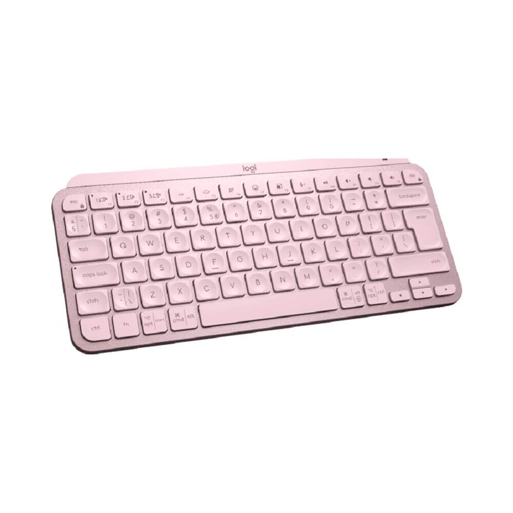 Клавиатура Logitech MX Keys Mini, беспроводная, International English раскладка, розовый — фото 3
