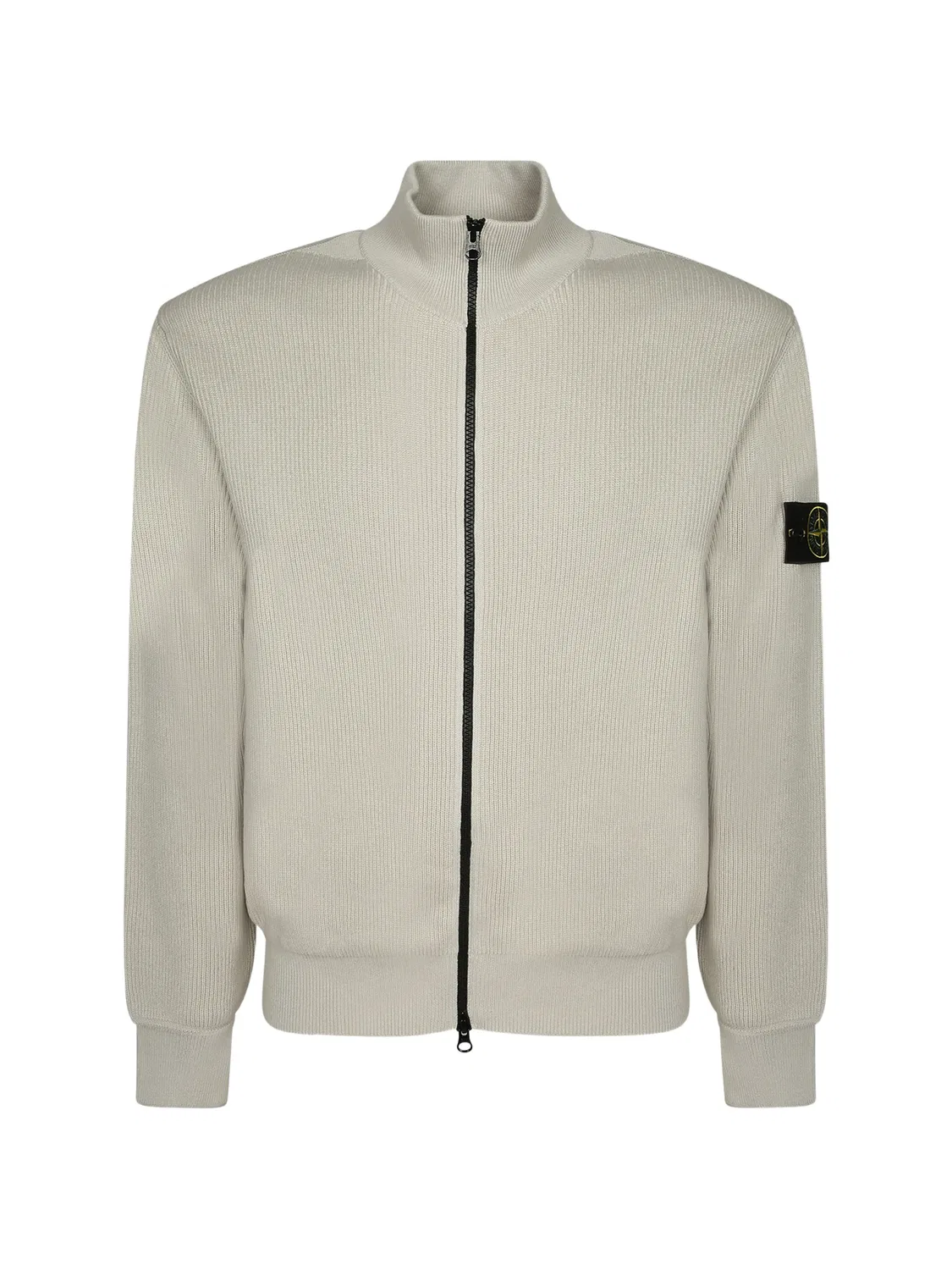 Джемпер на молнии из органического хлопка Stone Island, нейтральные