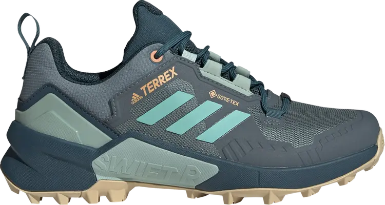 

Кроссовки Adidas Wmns Terrex Swift R3 GTX 'Hazy Emerald', зеленый