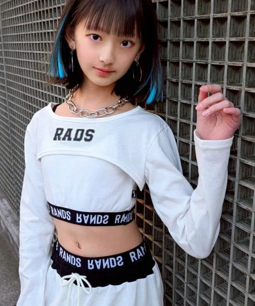 Детский лонгслив с принтом 2way RADS RandS, Greenish Camouflage — фото 3