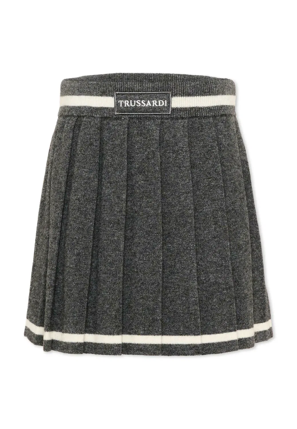 Собираюсь - юбка А-силуэта Tru Trussardi Junior, Grey