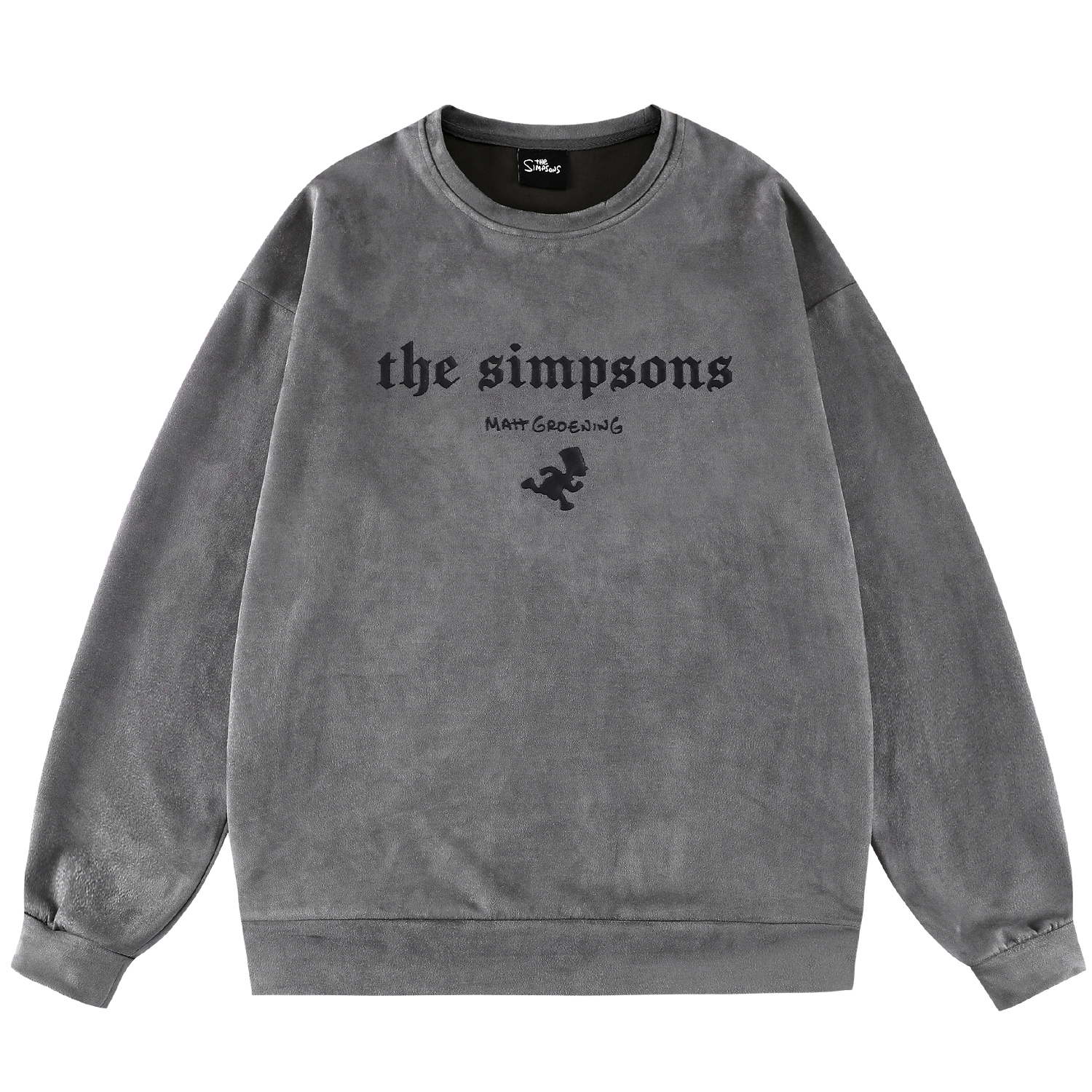 

Свитшот унисекс на осень и зиму The Simpsons, абрикосовый