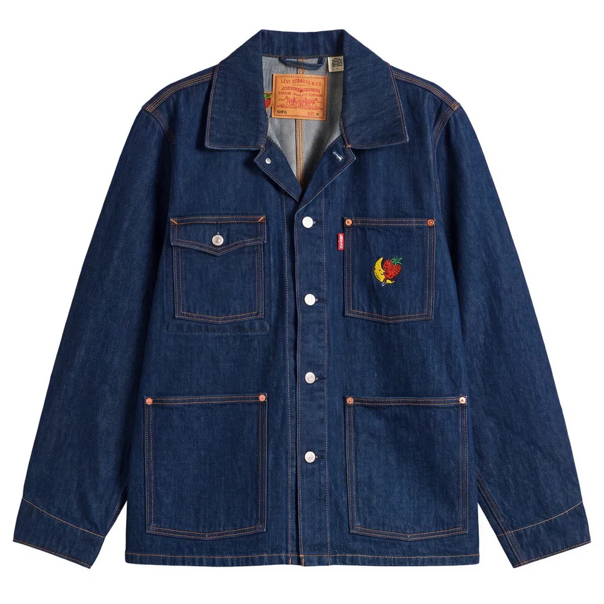 Куртка-чум из денима Sky High Farm Universe Chore Coat Levi'S, Resin Rinse