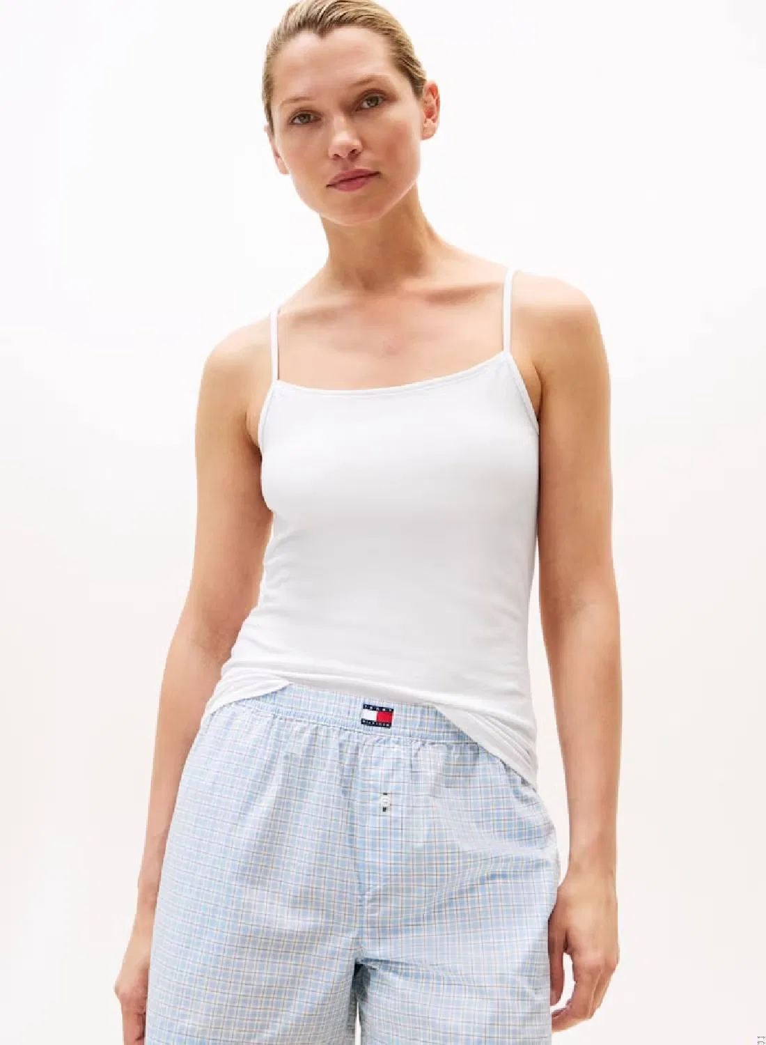 Комплект из 2 маек-борцовок без рукавов Tommy Hilfiger, белый/черный — фото 2